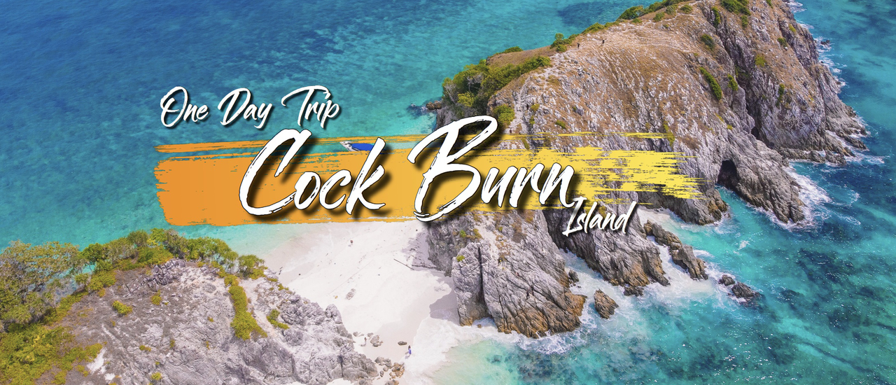 cover "Cock Burn Island", First time experience at the Burmese sea